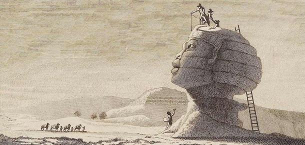 Gran Esfinge de Giza por Dominique Vivant Denon. (Dominique-Vivant Denon / CC BY-SA 3.0)