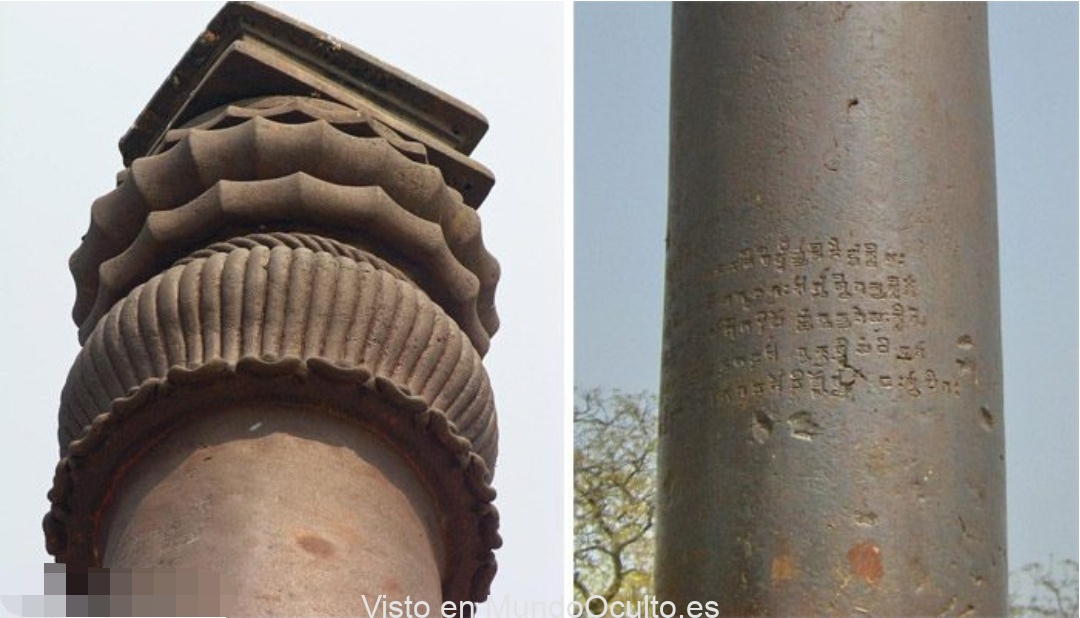 El misterio del Pilar de hierro de 1.600 años que “no se oxida”