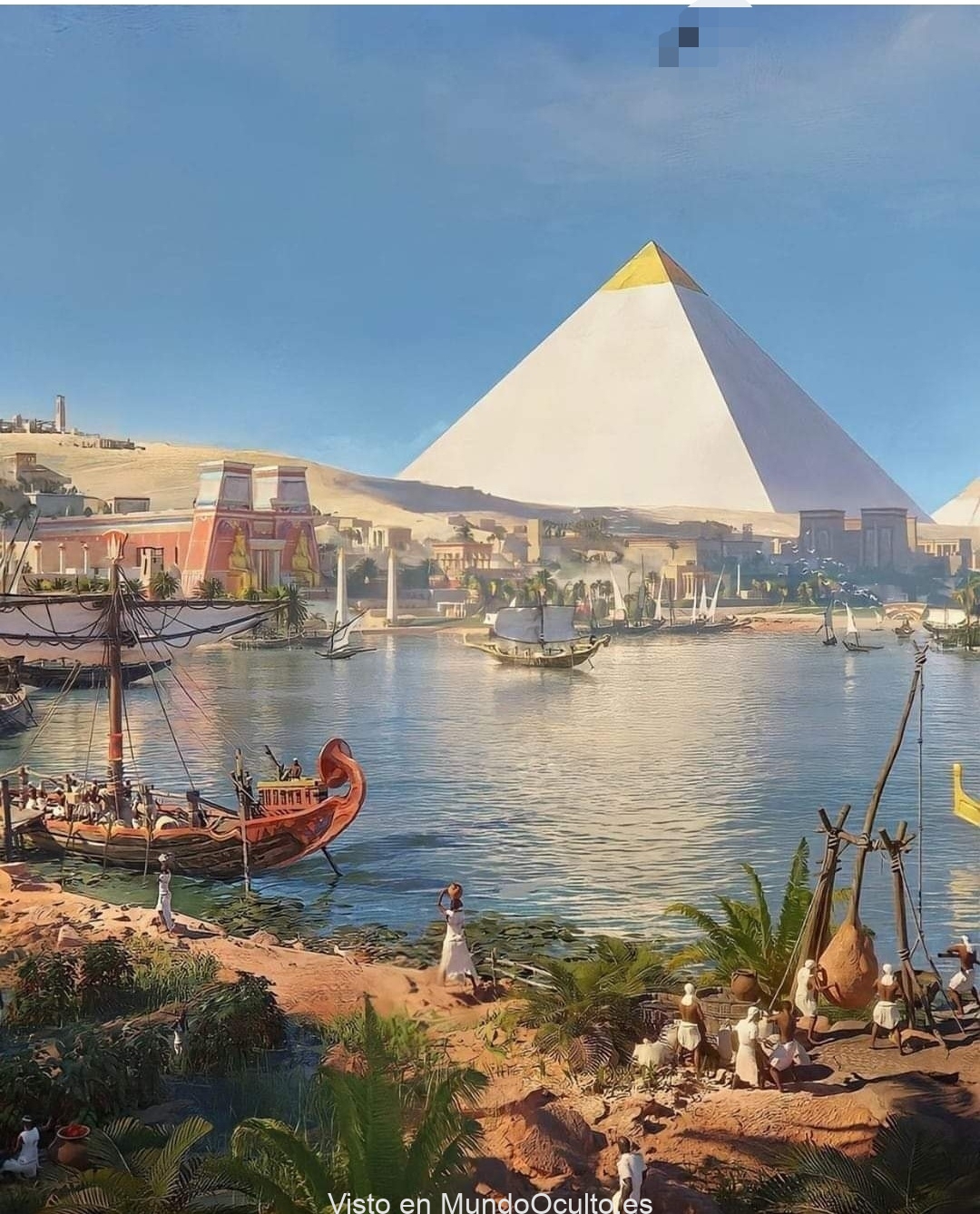 Hace unos 4.600 años retratando la vida alrededor de las pirámides.