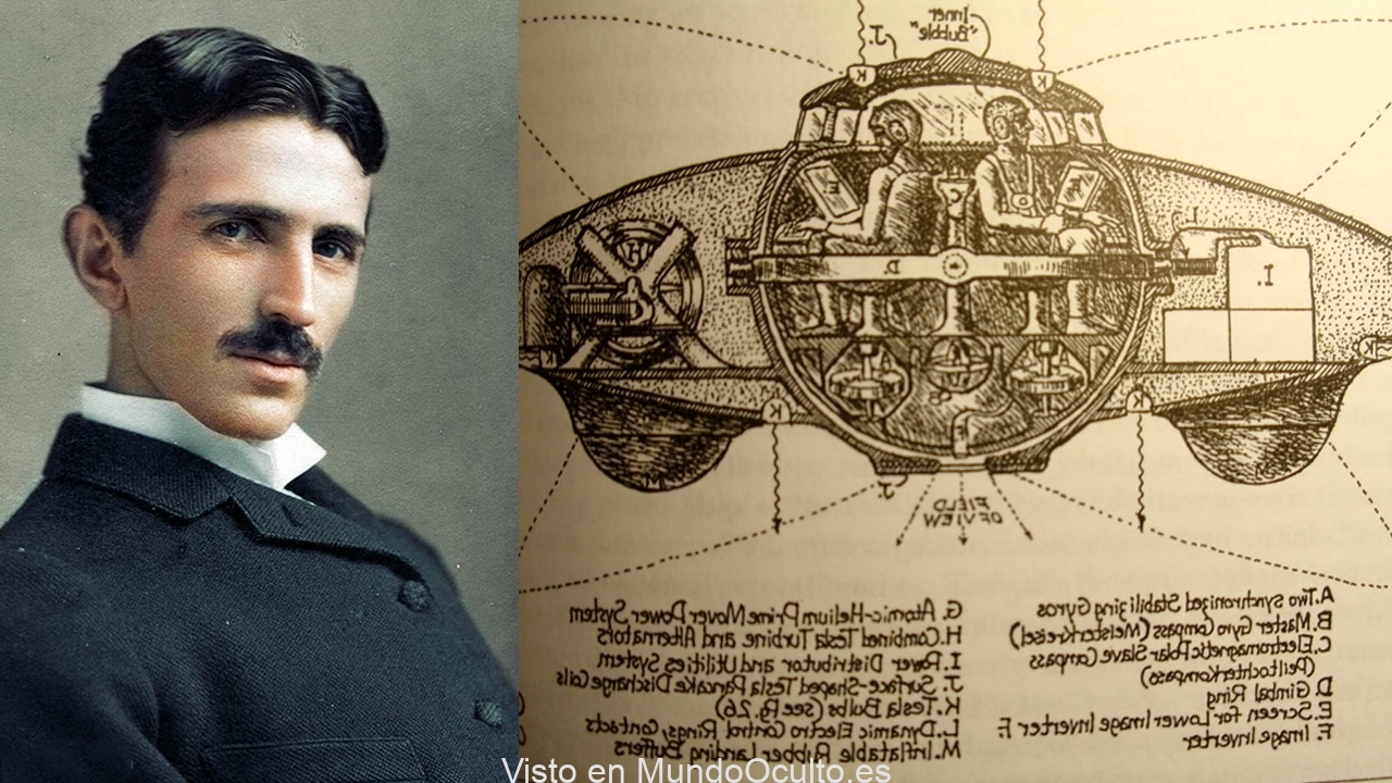 Nikola Tesla, el secreto de la antigravedad, que aprovecha el poder del universo