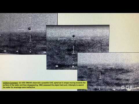 2019, la Marina de los EE. UU. Filmó ovnis con forma "ESFÉRICA" que se hundían en el agua; aquí está ese metraje