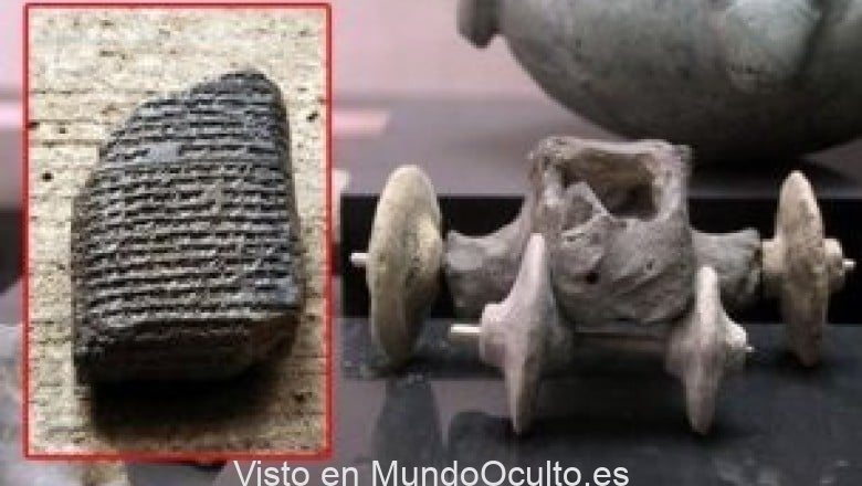 Descubren en Turquía el primer carro de juguete del mundo de 7500 años de antiguedad