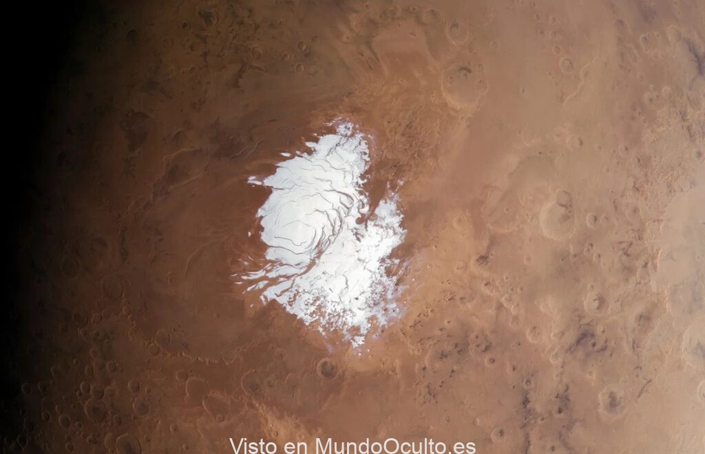 Nueva evidencia de la existencia de un lago subglacial en Marte