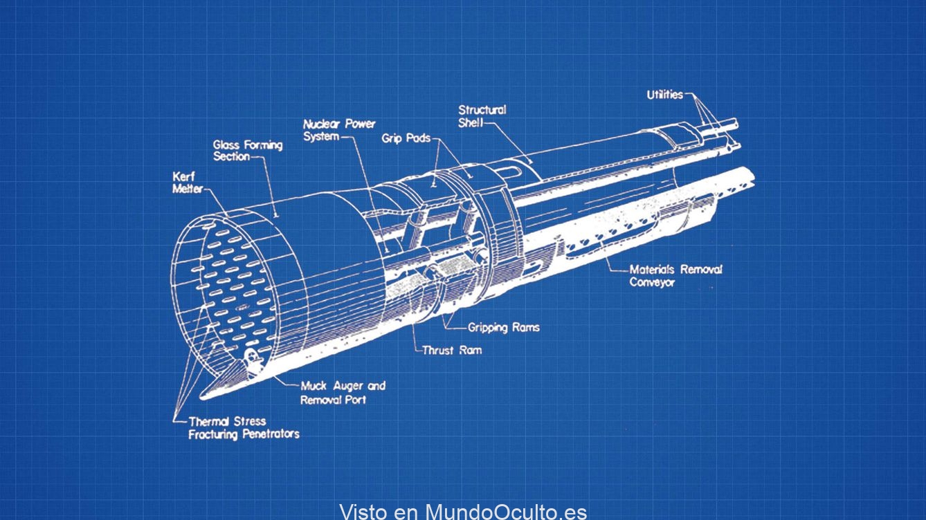 La tuneladora nuclear para ‘viajar al centro de la Tierra’ inventada en los EEUU