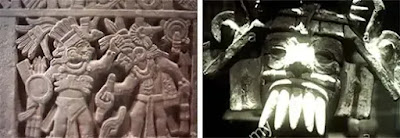 El monumento de la 'nave espacial' del Dios azteca Tláloc