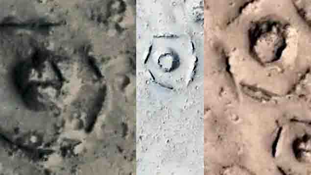 NASA encontró la pared antigua en Marte