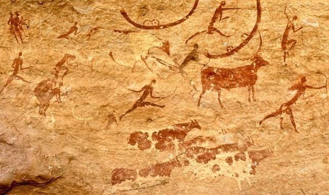 Una prueba más de los antiguos astronautas, el misterio de las pinturas rupestres de Tassili n'Ajjer