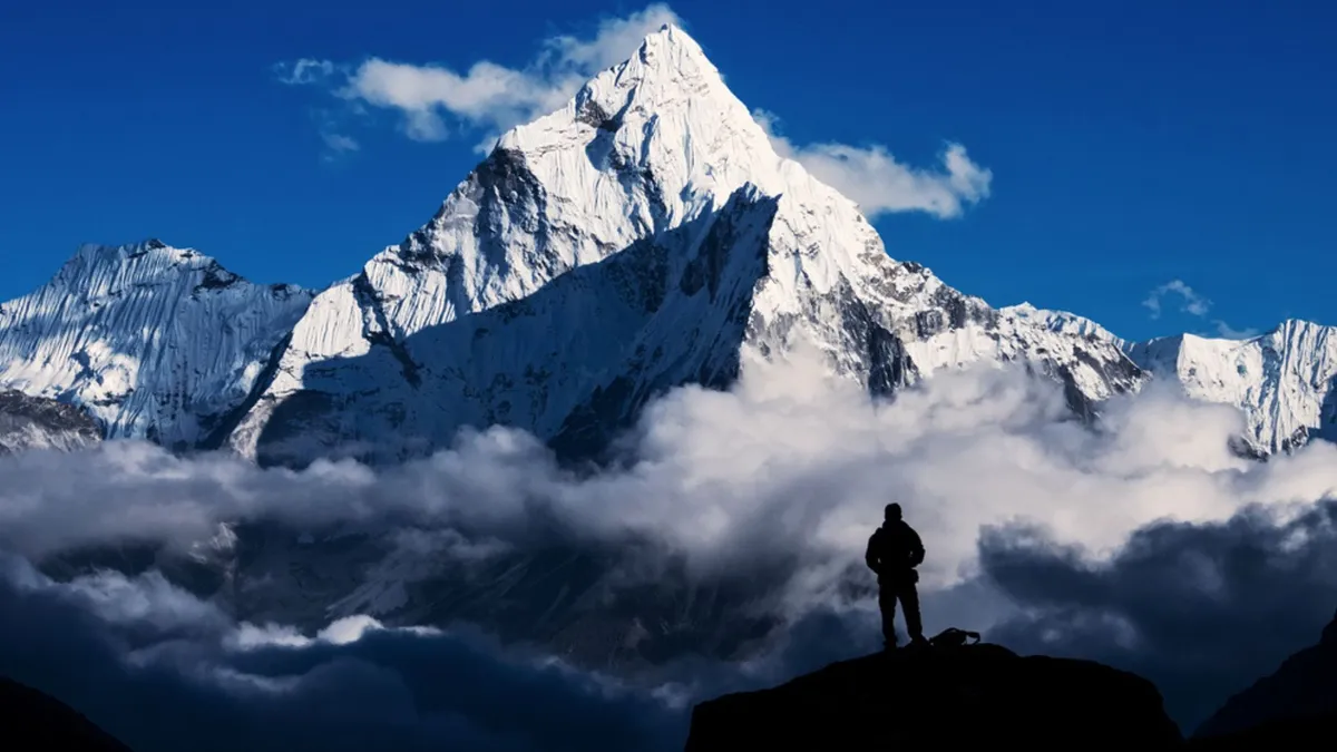 Monte Everest, el pico más alto de la Tierra