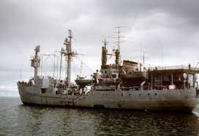 USNS Eltanin, el barco que descubrió Eltanin Antenna