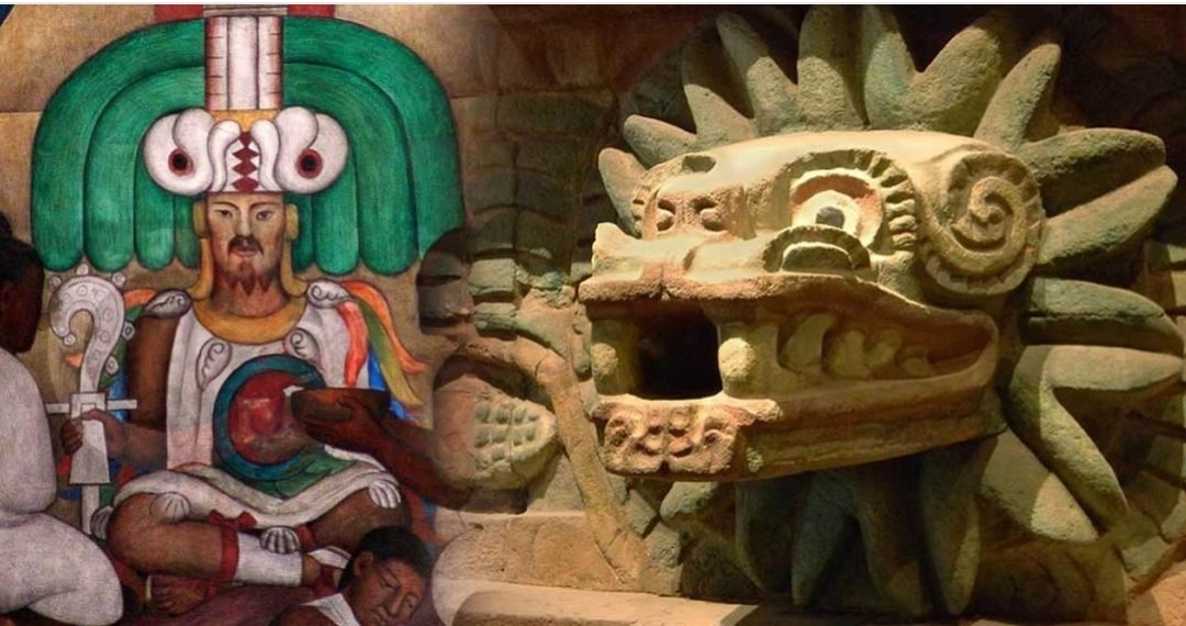 Quetzalcóatl ha sido descrito como un dios-humano alienígena