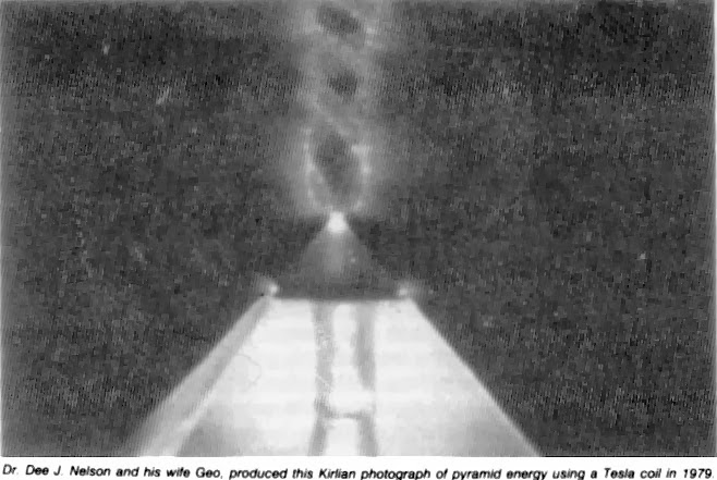 vórtice del ápice de la pirámide Kirilian 1979