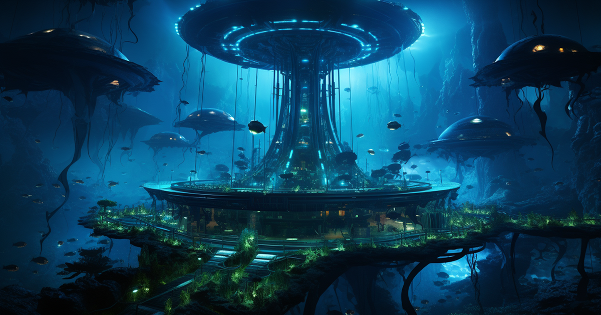 underwater alien base