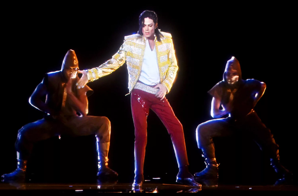 Holograma de Michael Jackson actúa en Las Vegas