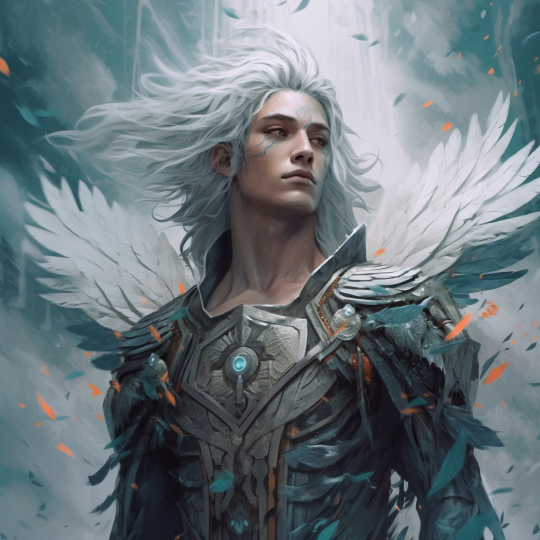 portrait of Kon: God of wind and rain, and one of the sons of Inti and Mama Killa. In some depictions, he appears as a man with wings Highly detailed, surrealism, trending on artstation, triadic color scheme, sharp soft focus, matte, elegant, illustration, digital painting, 8k, 4k, washed out colors, dramatic sharp lighting, beautiful, post processing, image of the day, mood lighting, epic composition