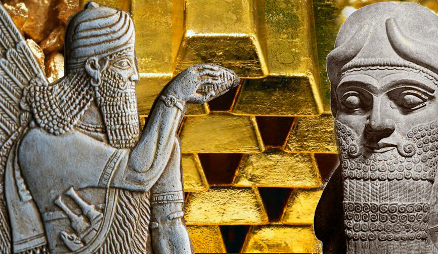 El gran misterio del oro que los Anunnaki llevaban consigo