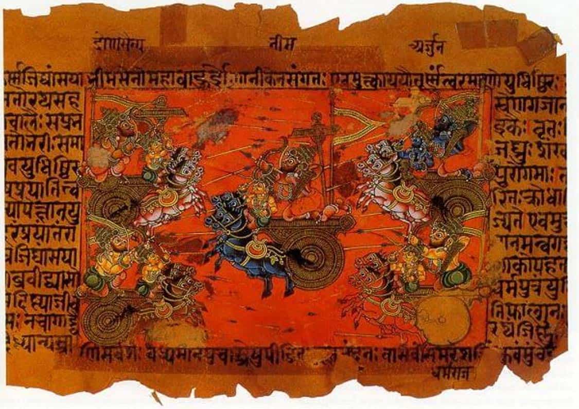 Sky-Battle-of-Kurukshetra: ¿Los textos de 12.000 años de antigüedad insinúan que una bomba atómica explotó en la Tierra y destruyó la civilización?