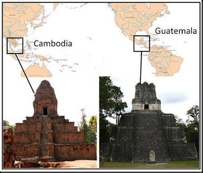 Stupas on Pyramids