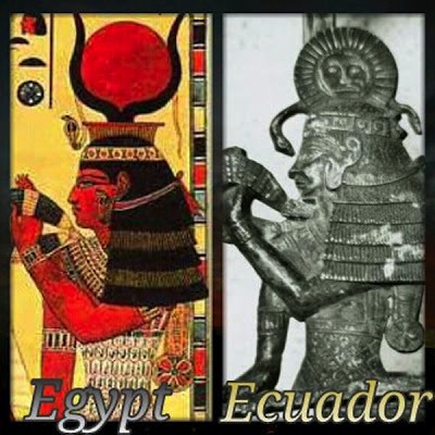 Isis in Egypt and Ecuador