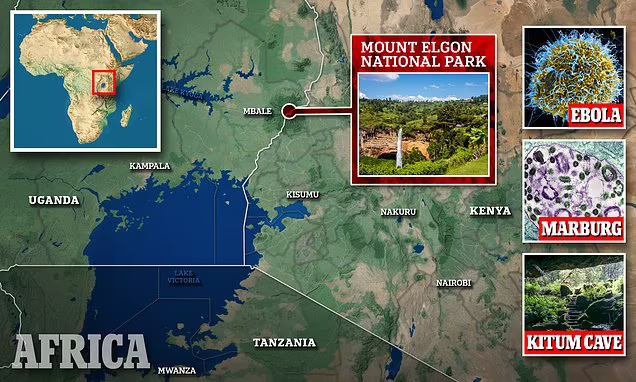 Dentro de la 'cueva más mortífera del mundo' que podría causar la próxima pandemia: Kitum en Kenia dio origen al Ébola y al virus de Marburgo que 'sangra los ojos'