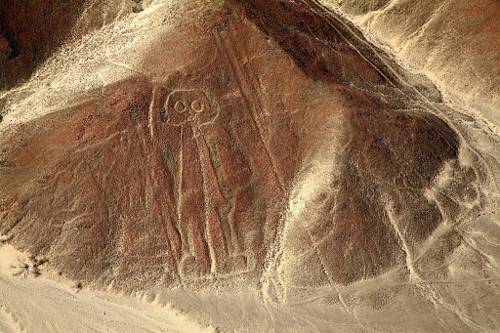«El Astronauta» de Nasca, Perú.