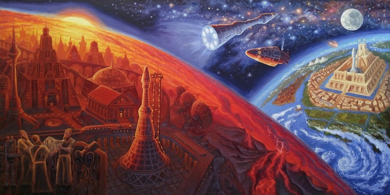 El quinto planeta perdido: Dea, Nibiru y la reconstrucción del sistema solar 1