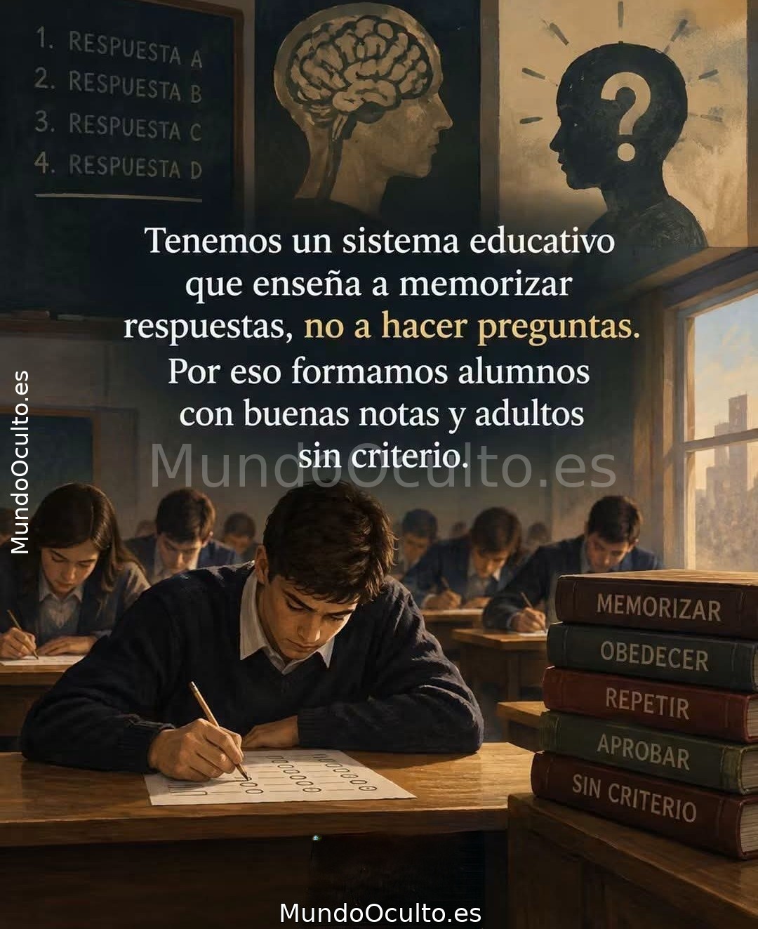 ¿Y si las mejores notas fueran, en realidad, el síntoma de un problema mucho mayor?