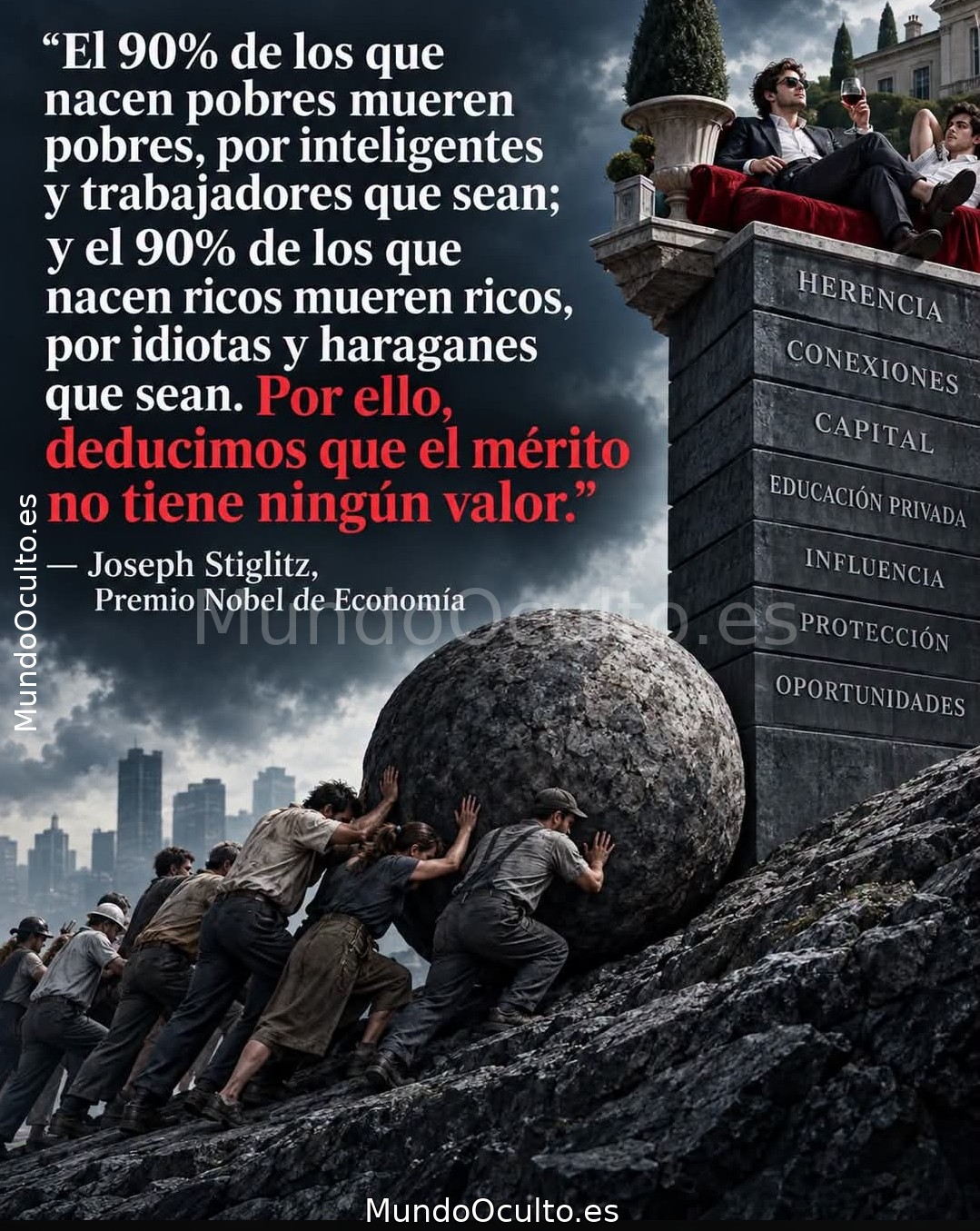¿Y SI EL «SUEÑO DE PROSPERAR» FUERA SOLO UN GUION ESCRITO HACE DÉCADAS?