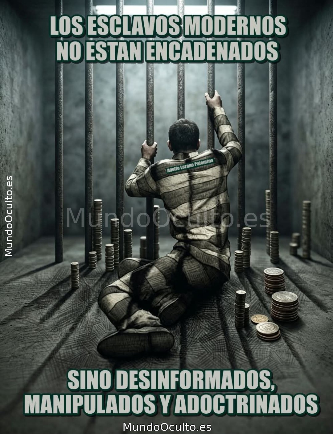 ¿Y SI LA CÁRCEL EN LA QUE VIVES NO TIENE BARROTES? LO QUE NADIE TE CONTÓ SOBRE EL CONTROL MENTAL MODERNO
