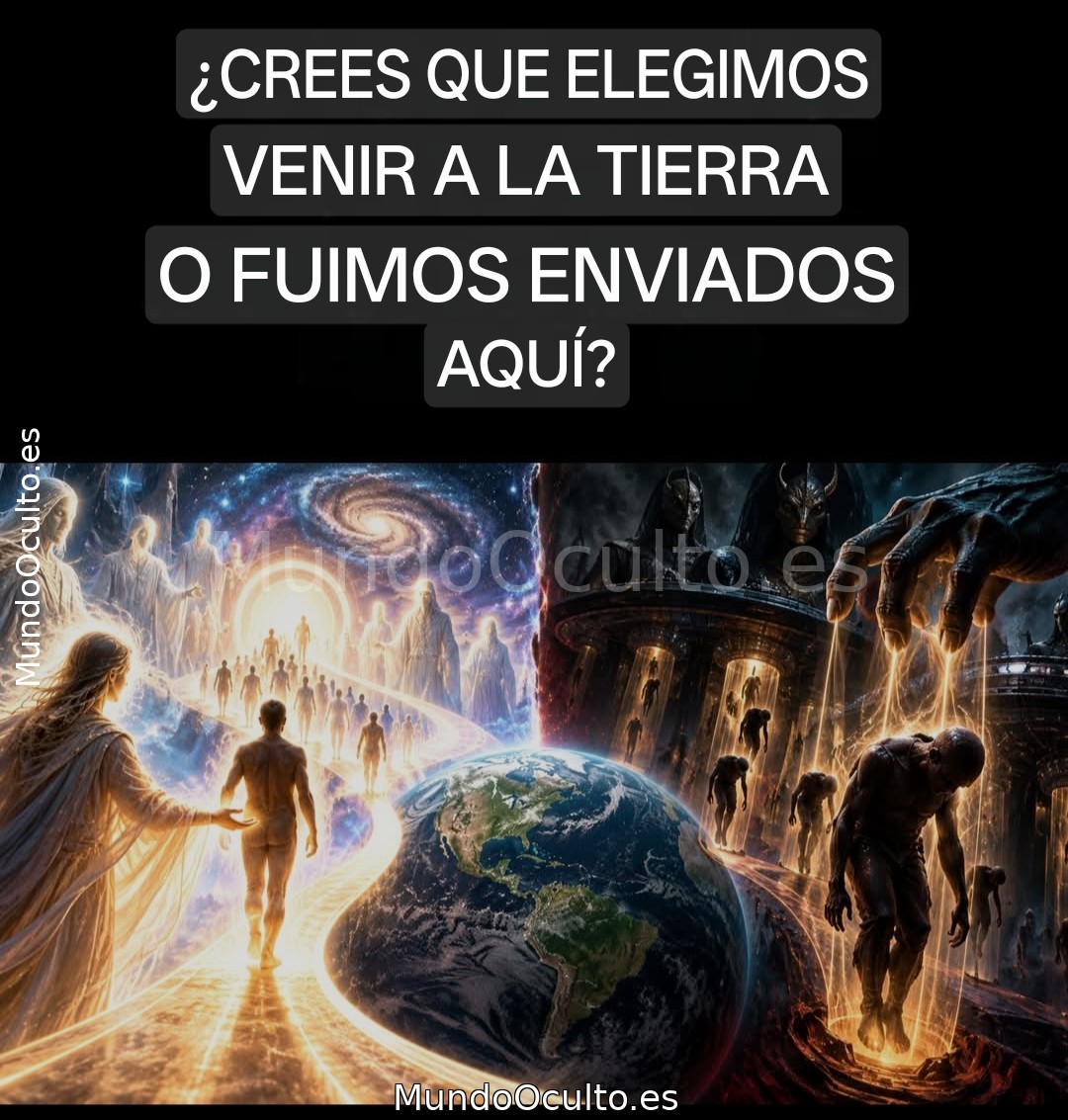 ¿Y SI NUESTRO NACIMIENTO NO FUE UNA ELECCIÓN, SINO UNA SENTENCIA?