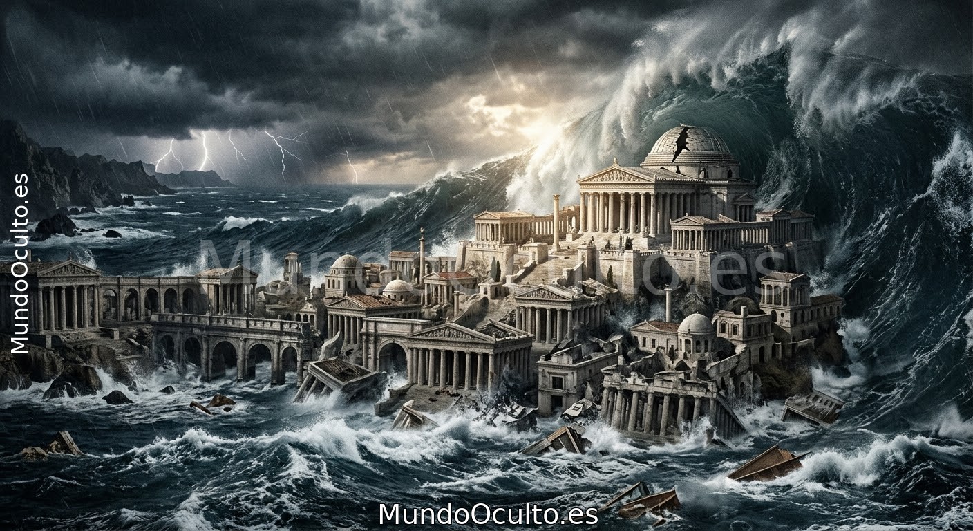 La Sombra del Continente Perdido: ¿Fue el Diluvio Universal la Caída de la Atlántida?