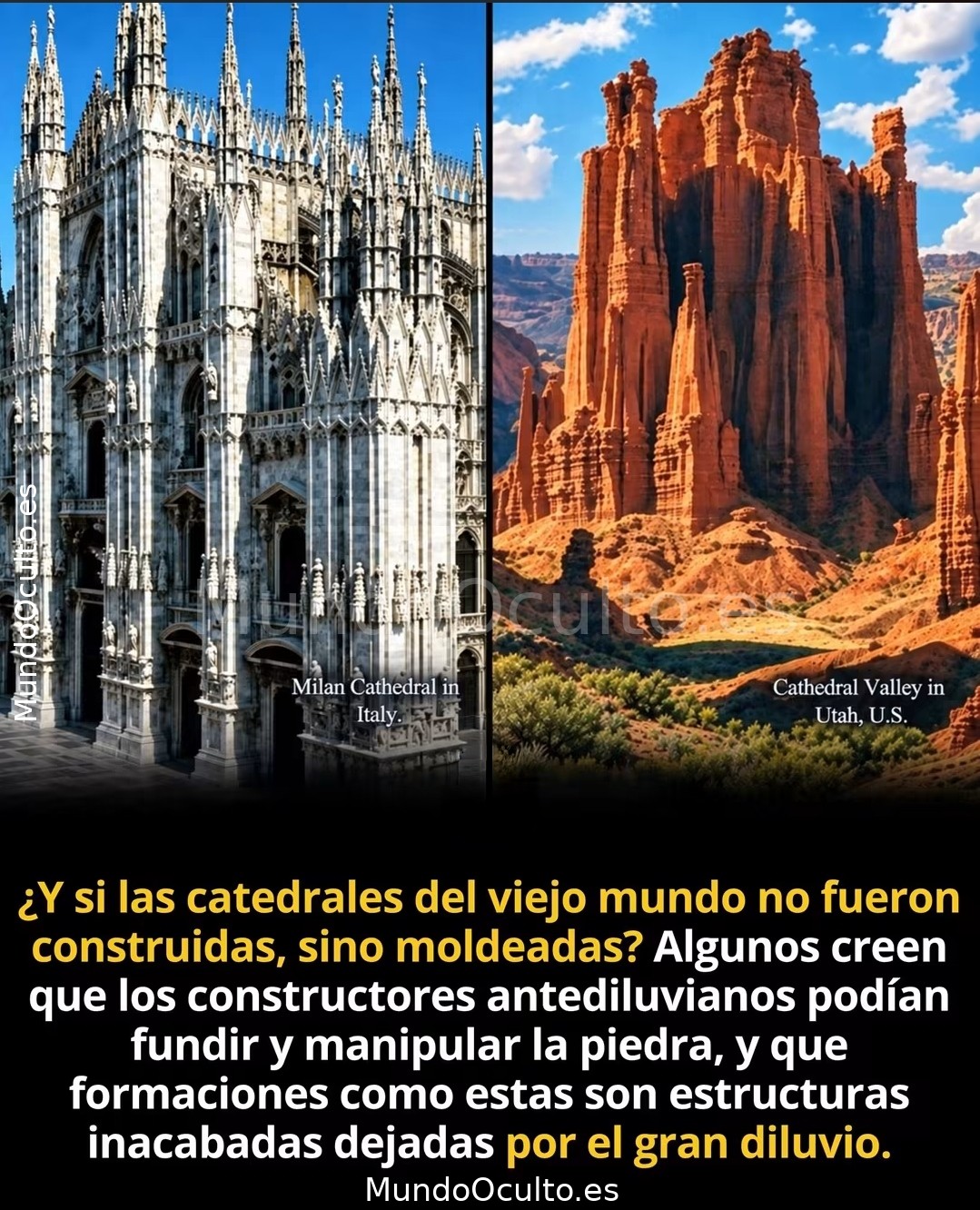 ¿Erosión o tecnología olvidada? Lo que la historia oficial oculta sobre las catedrales del mundo
