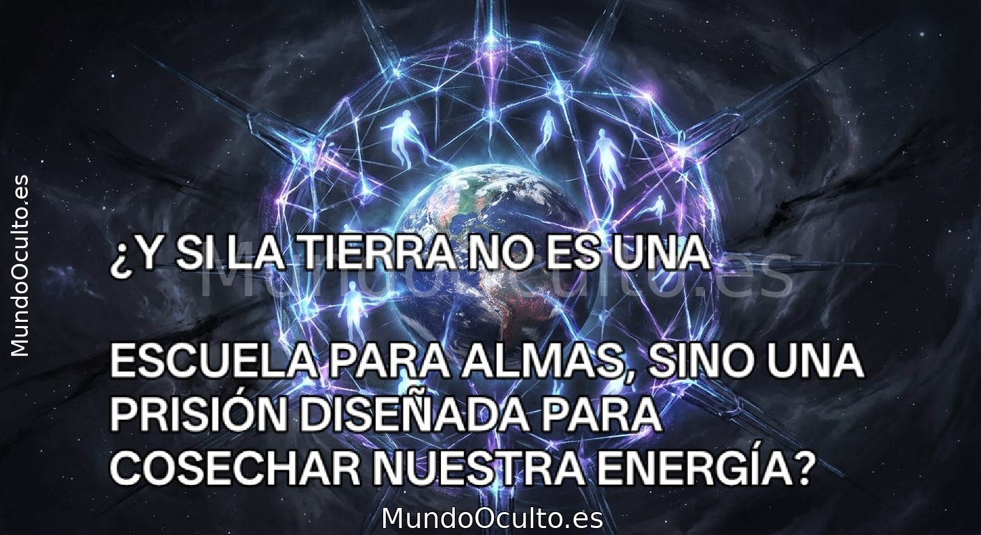 ¿Y si la Tierra no es un aula de aprendizaje, sino una granja de energía oculta?