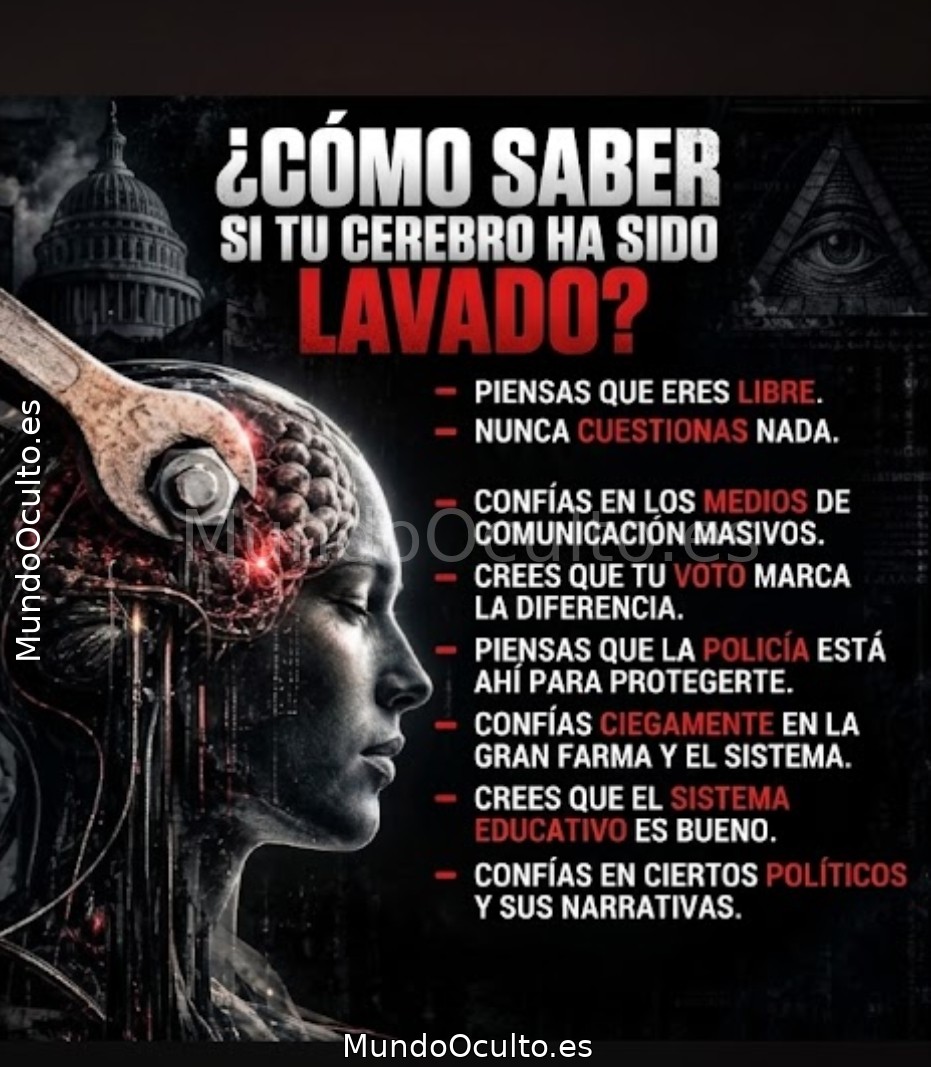 ¿CÓMO SABER SI TU MENTE HA SIDO PROGRAMADA POR EL SISTEMA?