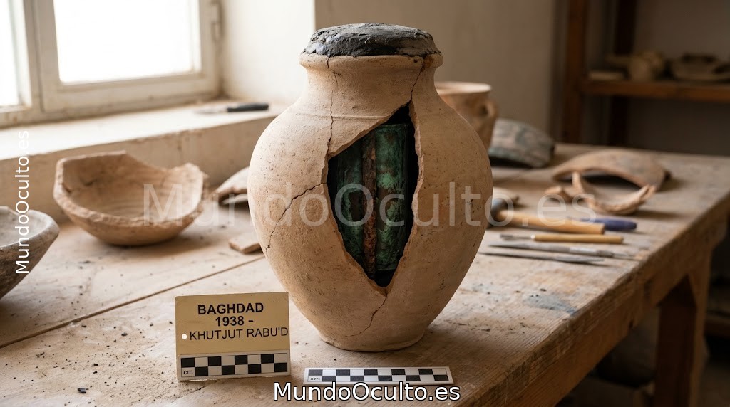 Batería de Bagdad artefacto OOPArt